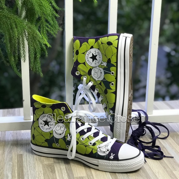 Conv&Dinosaur Jr. CT PRO Hi Eggplant/Yell M AUTHEN - Picture 5 of 8